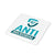 Branded Promotional ANTIMICROBIAL SQUARE COASTER Coaster From Concept Incentives.