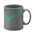 Branded Promotional CAMBRIDGE MUG in Grey Mug From Concept Incentives.