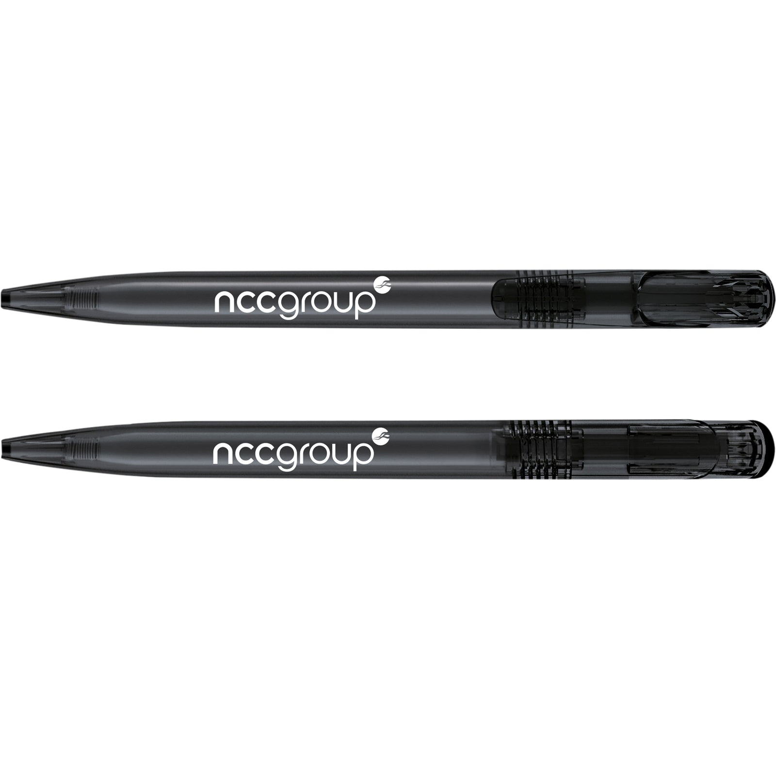 Branded Promotional Challenger Ballpen (£0.55 +VAT) NCC Group From Concept Incentives.