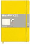 Branded Promotional LEUCHTTURM1917 SOFTCOVER COMPOSITION B5 NOTE BOOK in Yellow Jotter From Concept Incentives.