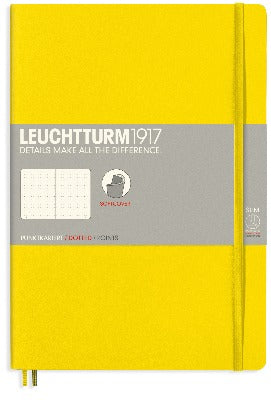 Branded Promotional LEUCHTTURM1917 SOFTCOVER COMPOSITION B5 NOTE BOOK in Yellow Jotter From Concept Incentives.