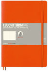 Branded Promotional LEUCHTTURM1917 SOFTCOVER COMPOSITION B5 NOTE BOOK in Orange Jotter From Concept Incentives.