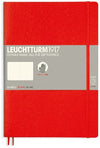 Branded Promotional LEUCHTTURM1917 SOFTCOVER COMPOSITION B5 NOTE BOOK in Red Jotter From Concept Incentives.