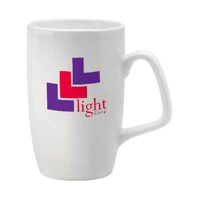 Branded Promotional CORPORATE MUG in White Mug from Concept Incentives