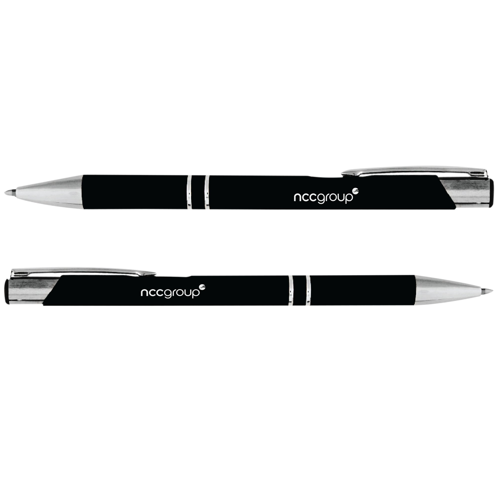 Branded Promotional Crosby Ballpen (£1.05 +VAT) NCC Group From Concept Incentives.
