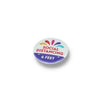 Branded Promotional SOCIAL DISTANCING BUTTON BADGE ‚Äì 37MM CIRCLE Badge From Concept Incentives.