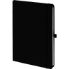 Branded Promotional MOOD SOFTFEEL NOTE BOOK in Black Notebook from Concept Incentives