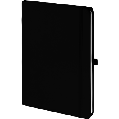 Branded Promotional MOOD SOFTFEEL NOTE BOOK in Black Notebook from Concept Incentives