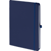 Branded Promotional MOOD SOFTFEEL NOTE BOOK in Navy Blue Notebook from Concept Incentives