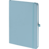 Branded Promotional MOOD SOFTFEEL NOTE BOOK in Pastel Blue Notebook from Concept Incentives