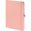 Branded Promotional MOOD SOFTFEEL NOTE BOOK in Pastel Pink Notebook from Concept Incentives