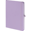 Branded Promotional MOOD SOFTFEEL NOTE BOOK in Pastel Purple Notebook from Concept Incentives