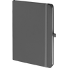 Branded Promotional MOOD SOFTFEEL NOTE BOOK in Dark Grey Notebook from Concept Incentives