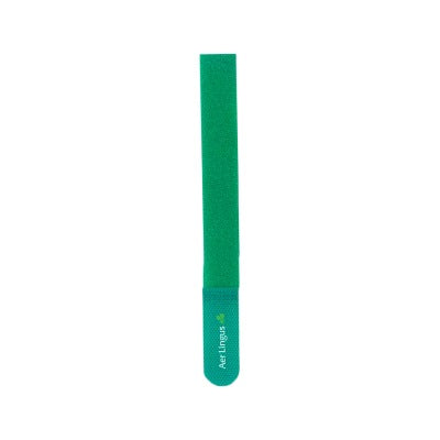 Branded Promotional VELCRO CABLE TIE Cable Tidy in Dark Green From Concept Incentives.