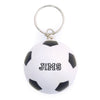 Branded Promotional STRESS TOY FOOTBALL KEYRING Keyring from Concept Incentives