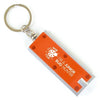 Branded Promotional DHAKA KEYRING TORCH LIGHT in Orange from Concept Incentives
