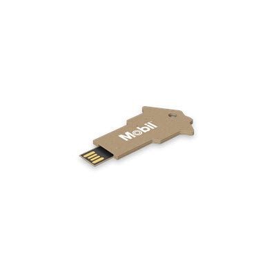 Branded Promotional ECO-FRIENDLY KEY SHAPE USB STICK Memory Stick USB From Concept Incentives.