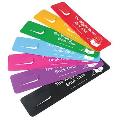 Branded Promotional ENVIRO-SMART RECYCLED POLYPROPYLENE BOOKMARK Bookmark From Concept Incentives.