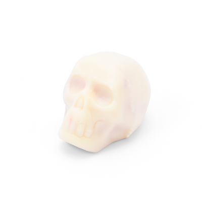 Branded Promotional HALLOWEEN ECO MINI CUBE BOX WITH WHITE CHOCOLATE SKULL from Concept Incentives