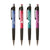 Branded Promotional LAUPER BLACK PLASTIC BALL PEN Pen From Concept Incentives.