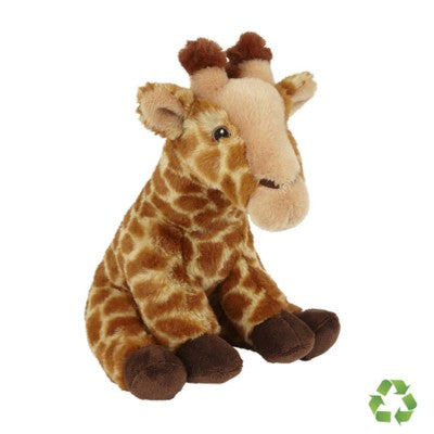 Branded Promotional RECYCLED GIRAFFE SOFT TOY Soft Toy From Concept Incentives.