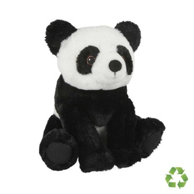 Branded Promotional RECYCLED PANDA SOFT TOY Soft Toy From Concept Incentives.