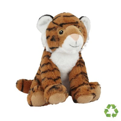 Branded Promotional RECYCLED TIGER SOFT TOY Soft Toy From Concept Incentives.