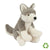 Branded Promotional RECYCLED WOLF SOFT TOY Soft Toy From Concept Incentives.