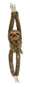 Branded Promotional HANGING SLOTH WITH BABY SOFT TOY Soft Toy From Concept Incentives.