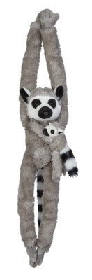 Branded Promotional HANGING LEMUR WITH BABY SOFT TOY Soft Toy From Concept Incentives.