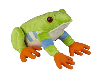 Branded Promotional TREE FROG SOFT TOY Soft Toy From Concept Incentives.