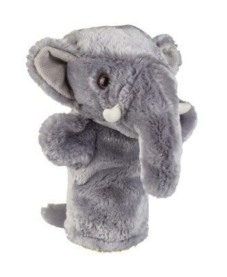 Branded Promotional ELEPHANT PUPPET SOFT TOY Soft Toy From Concept Incentives.