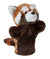 Branded Promotional RED PANDA PUPPET SOFT TOY Soft Toy From Concept Incentives.