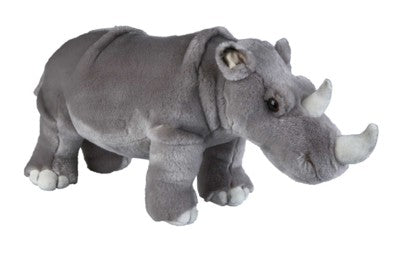 Branded Promotional RHINO SOFT TOY Soft Toy From Concept Incentives.