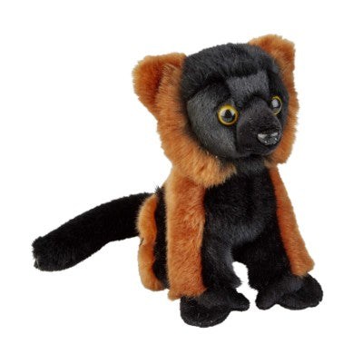 Branded Promotional RED RUFFED LEMUR SOFT TOY Soft Toy From Concept Incentives.