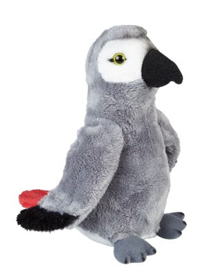 Branded Promotional AFRICAN GREY PARROT SOFT TOY Soft Toy From Concept Incentives.