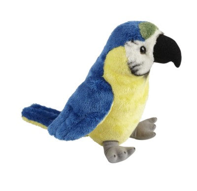 Branded Promotional BLUE & GOLD MACAW SOFT TOY Soft Toy From Concept Incentives.