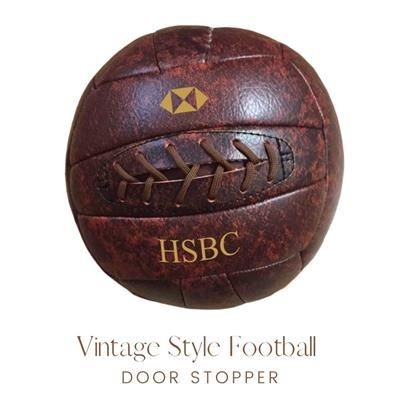 Branded Promotional FOOTBALL DOOR STOP Door Stop From Concept Incentives.