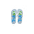 Branded Promotional BESPOKE RUBBER FLIP-FLOPS Flip Flops Beach Shoes From Concept Incentives.