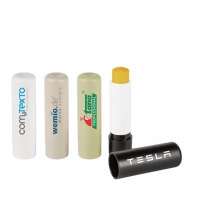 Branded Promotional NATURAL GREEN RECYCLED PLASTIC LIP BALM STICK Lip Balm From Concept Incentives.