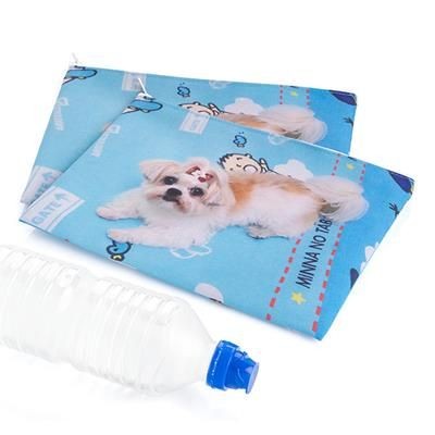 Branded Promotional COSMETICS TOILETRY RPET BAG, A5 Cosmetics Bag From Concept Incentives.