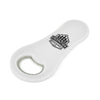 Branded Promotional MAGNETIC BOTTLE OPENER in White Bottle Opener From Concept Incentives.