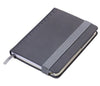 Branded Promotional TROIKA SLIM PAD NOTE PAD DIN A6 in Grey Jotter From Concept Incentives.