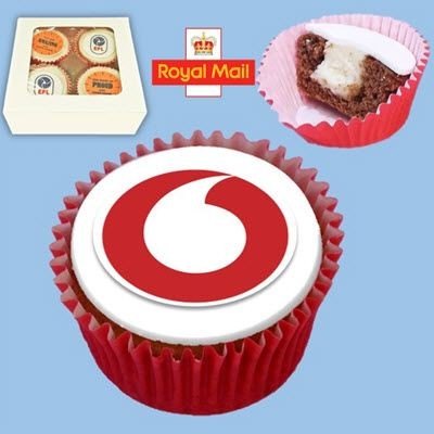 Branded Promotional 4 PACK LOGO HOMEWORKER CUPCAKES Cake From Concept Incentives.
