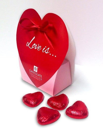 Branded Promotional HEART SHAPED GIFT PACK from Concept Incentives