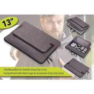 Branded Promotional TROIKA MON CARRY PORTFOLIO BAG with Zipper Bag From Concept Incentives.