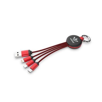 Branded Promotional ILLUME USB CHARGER CABLE Cable From Concept Incentives.