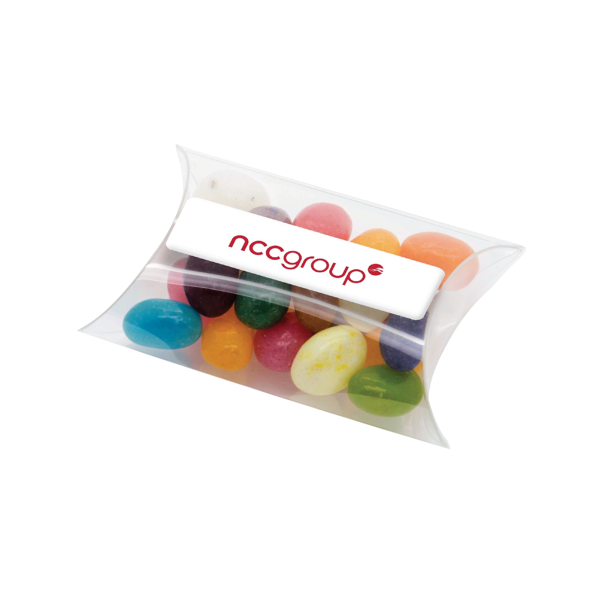Branded Promotional Pouch of Jelly Beans (£0.91 +VAT) NCC Group From Concept Incentives.