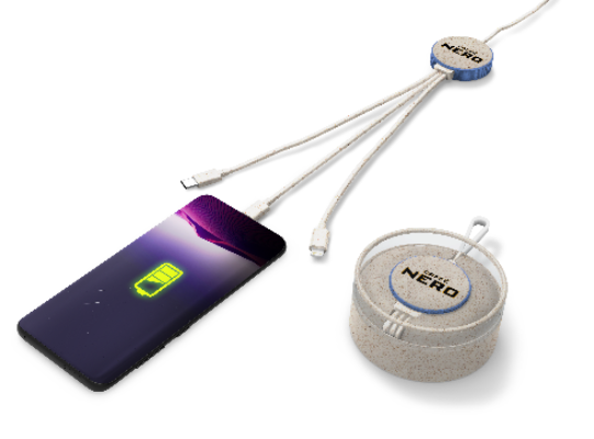 Branded Promotional ECO VOGUE MULTI CABLE from Concept Incentives