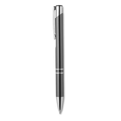 Branded Promotional PUSH BUTTON PEN in Aluminium Metal Finish Pen From Concept Incentives.